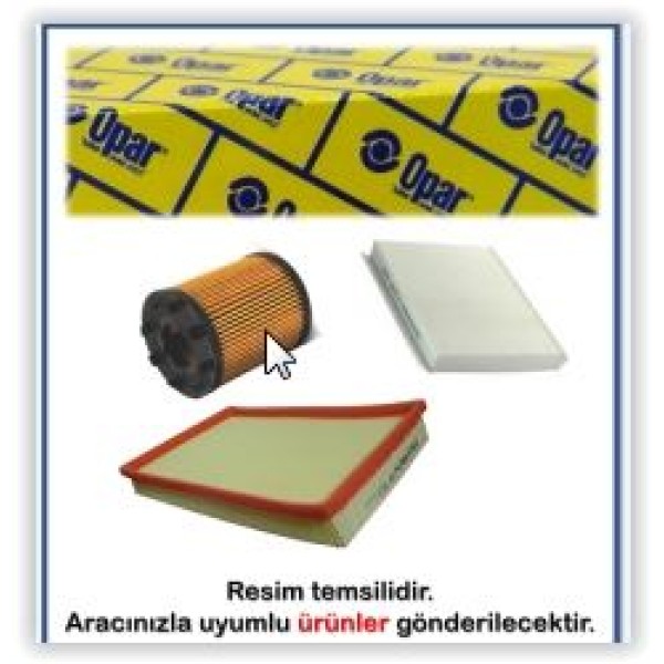 OPAR 55172414 Filtre Seti Doblo Albea Palio 1.3 Mtj Yağ-Hava-Polen-Mazot