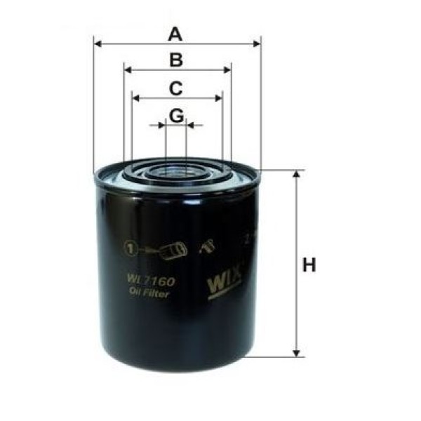 OPAR 71739634E Yağ Filtresi Dct 