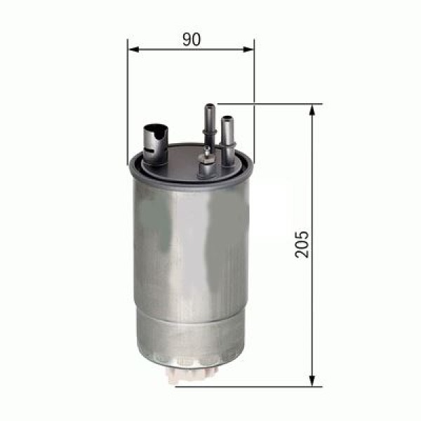 OPAR 77363804E Mazot Filtresi Albea Doblo Fiorino Punto Evo Grande Punto 1.9 Jtd 1.3D Mtj 