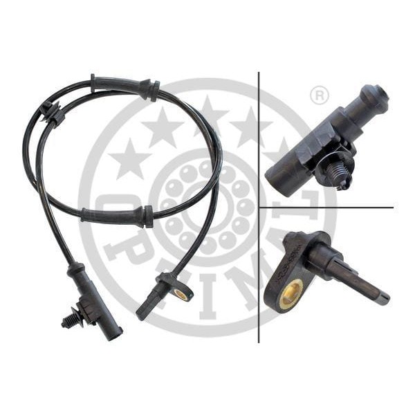OPTIMAL 6-S216 Ön Sağ Sol Abs Kablosu Sensörü 107 05-C1 05-