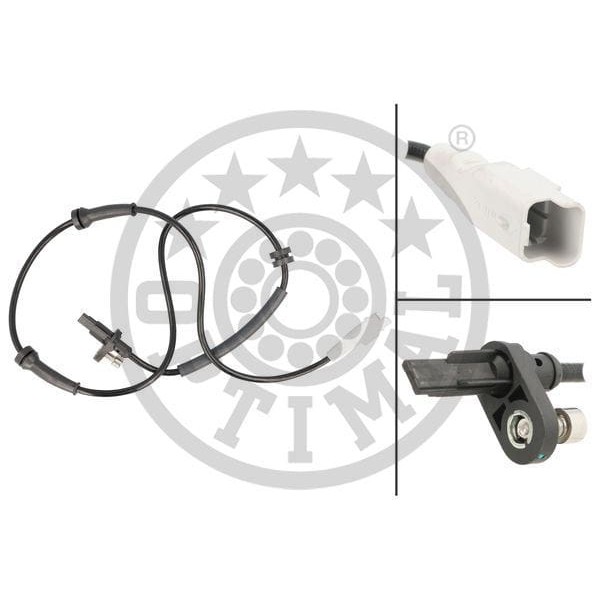 OPTIMAL 6-S279 Abs Kablosu Sensörü Berlingo Berlingo Mf Berlingo Kasten C4