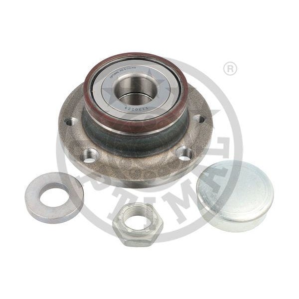 OPTIMAL 802980 Teker Poryası Arka Absli Palio Doblo 00-03 Marea Brava Set Rulmanlı 4 Delık Aktif Sen 