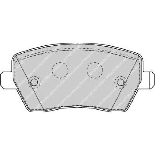 OPTIMAL BP-12131SD Ön Balata Modus-CLIO III 05 Logan 02/07 Accord VIII 2.0 02/03 Micra 03 Swift 05 N 