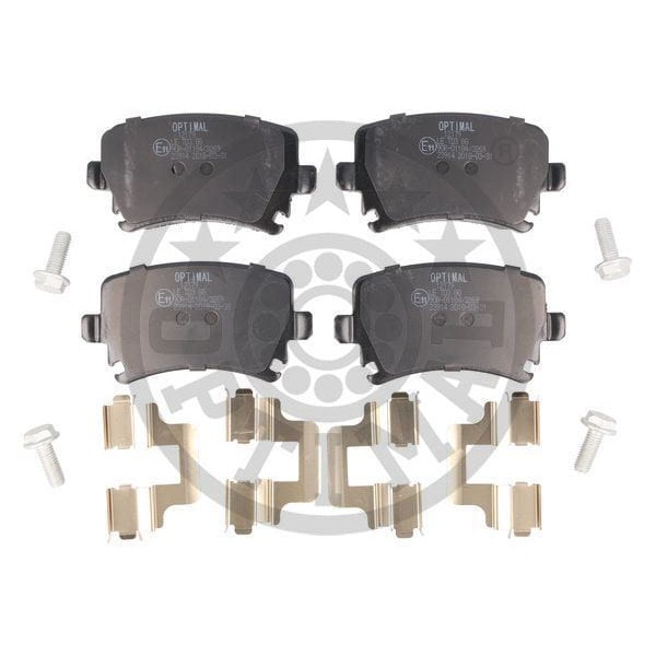 OPTIMAL BP-12179 Arka Balata Passat-Cc-Caddy-Golf5-Golf6-Jetta-A3-A6-Leon-Octavia-Superb 04 Gdb1622