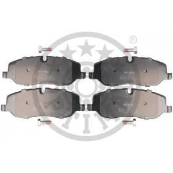 OPTIMAL BP-12229 Ön Balata Dıscovrey 4.0 04-09 4.4 04-2.7Td 04-09-3.0 R.Rover 4.4 3.0Td6 02- 2.7Tdvm