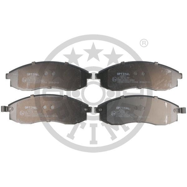 OPTIMAL BP10083 Fren Balata Seti Diskli Fren L 200K7 T-K6 T Maxıma / Maxıma Qx IVa32 -Maxıma / Maxım