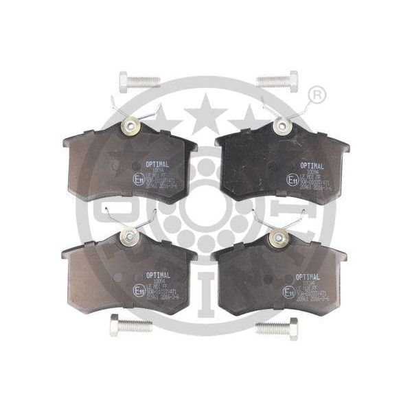 OPTIMAL BP10094 Fren Balata Seti Diskli Fren 405 I15B -405 I Break15E -405 II4B -405 II Break4E Espa 