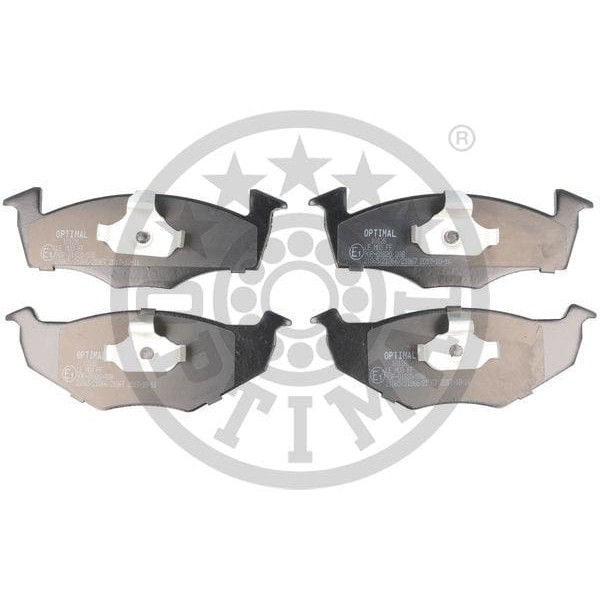 OPTIMAL BP10128 Fren Balata Seti Diskli Fren Arosa6H Fabia542 -Fabıa6Y2 -Fabıa Combi545 -Fabıa Combi