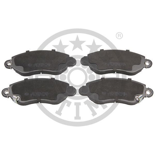 OPTIMAL BP12019 Fren Balata Seti Diskli Fren Transit Busfd -Fb -Fs -Fz -Fc -Transit Kastenfa -Transi