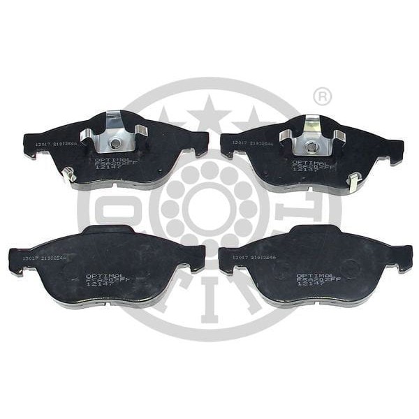 OPTIMAL BP12147 Fren Balata Seti Diskli Fren Avensis T22 -Avensis Liftback T22 -Avensis Station Wago 