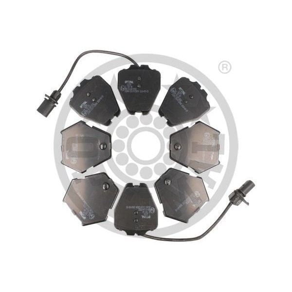 OPTIMAL BP12158 Fren Balata Seti Diskli Fren A48D2-B5 -A4 Avant8D5-B5 -A64B2-C5 -A6 Avant4B5-C5 -All 