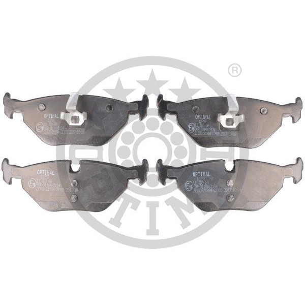 OPTIMAL BP12259 Fren Balata Seti Diskli Fren Alpına: Roadster Sz4 3E46 -3 Cabriolete46 -3 Compacte46 