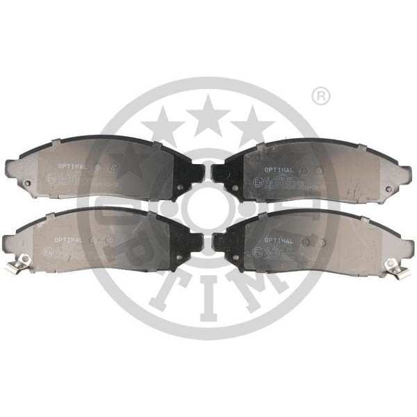 OPTIMAL BP12346 Fren Balata Seti Diskli Fren Leafze0 -Np300 Navarad40 -Pathfınder IIIr51