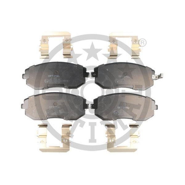 OPTIMAL BP12357 Fren Balata Seti Diskli Fren Forestersg -Forestersh -Impreza Schr Gheckgr-Gh-G3 -Imp 