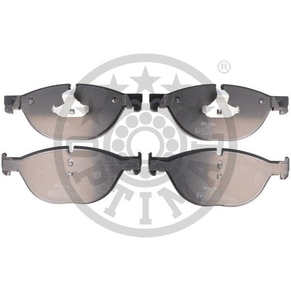 OPTIMAL BP12395 Fren Balata Seti Diskli Fren 5F10 -5 Gran Turısmof07 -5 Touringf11 -6 Cabrioletf12 -