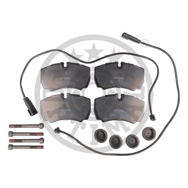 OPTIMAL BP12418 Fren Balata Seti Diskli Fren Transit Bus-Transit Connectp65 -P70 -P80 -Transit Kaste