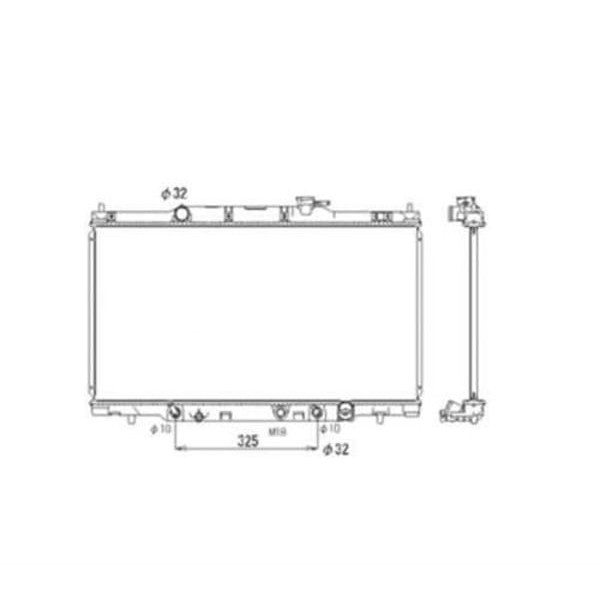 ORIS BHN002016 Su Radyatörü Crv 2,0 02- 