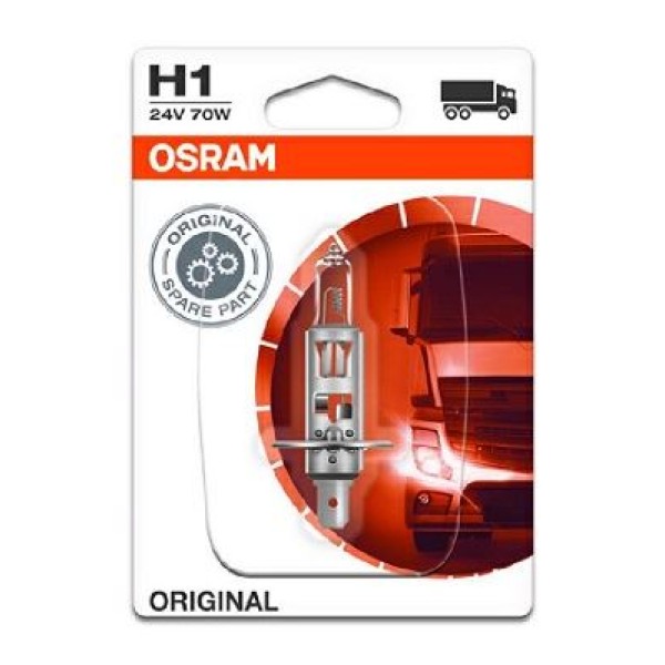 OSRAM 64155-01B Blister Ambalaj - Ampul 24V H1 70W