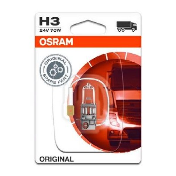 OSRAM 64156-01B Blister Ambalaj - Ampul 24V H3 70W