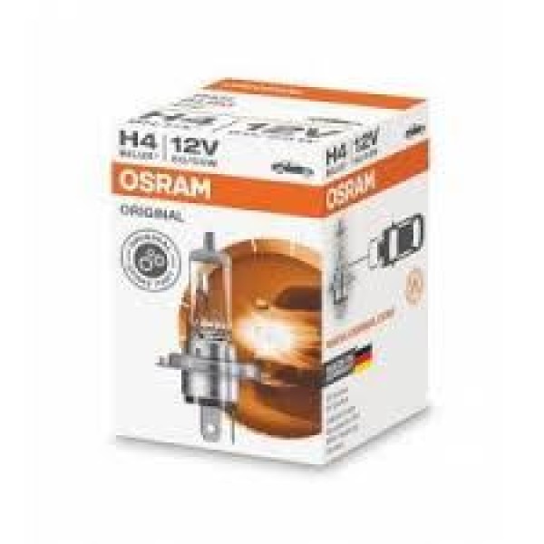 OSRAM 64193NBS-HCB Ampul 12V H4 55/60W 43T Tırnaklı Nıght Breaker Sılver Nbs Serisi 100 Güçlü Işık İ