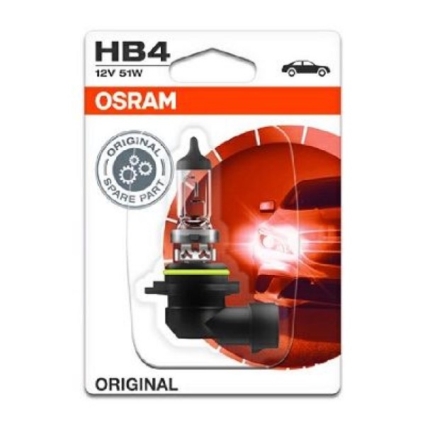 OSRAM 9006-01B Blister Ambalaj - Ampul 12V Hb4 9006 51W P22D