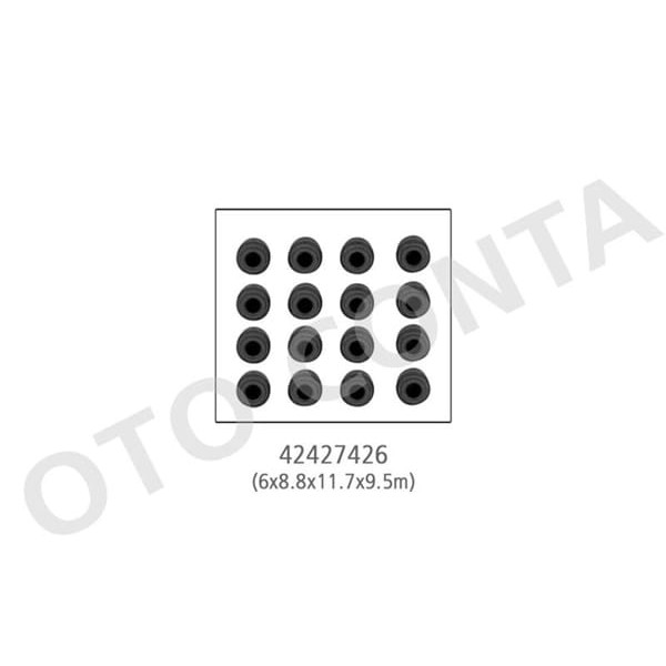 OTO CONTA 42427426 Subap Lastiği Albea Linea Doblo Grande Punto 07-10 / CLIO II III Kangoo Megane II