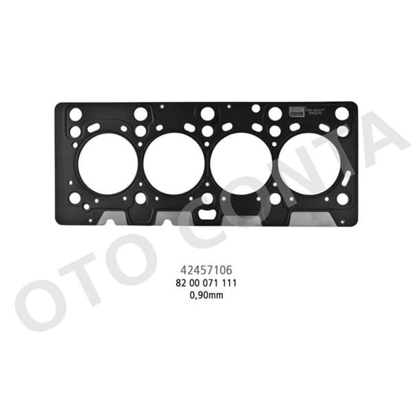 OTO CONTA 42457106 Silindir Kapak Contası CLIO II Kangoo Megane II / Logan / Micra K12 1.5 DCI Çelık 