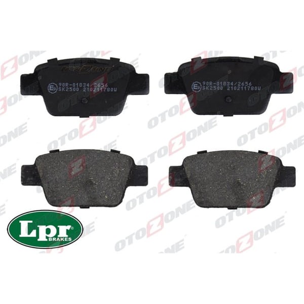 OTOZONE FDA2003 Arka Balata Stilo 02 Linea 6.07 Bravo 9.07 Alfa Mıto 08 Multıpla 99-10 Gdb1485 Gdb14 