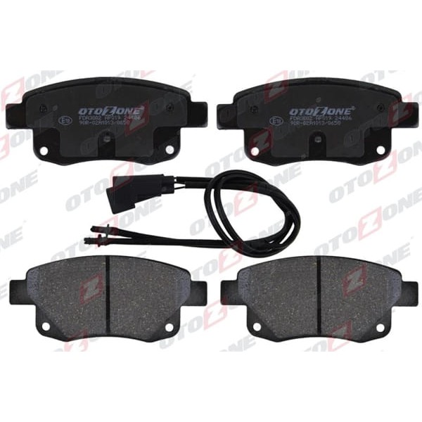 OTOZONE FDA3002 Arka Balata Fişli Transit V347 2.2 2.4 3.2 TDCI 07/06 Gdb1725 Gdb1725-Lp1955-7033220 