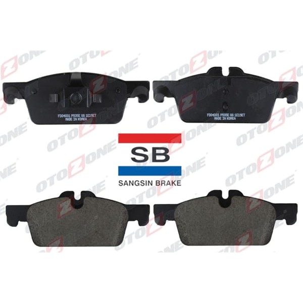 OTOZONE FDA4001 Arka Balata C4 Picasso Grand Pıcass 1.6 HDI 110Hp Fab-1.8 16V-2.0 16V-2.0 HDI 06 Gdb