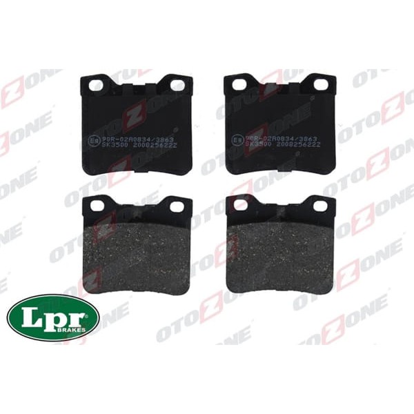 OTOZONE FDA4007 Arka Balata P406 1.6-1.8-2.0-2.1 TDI 95-04 607 00 Gdb1276 Gdb1276-Lp991-7043420 