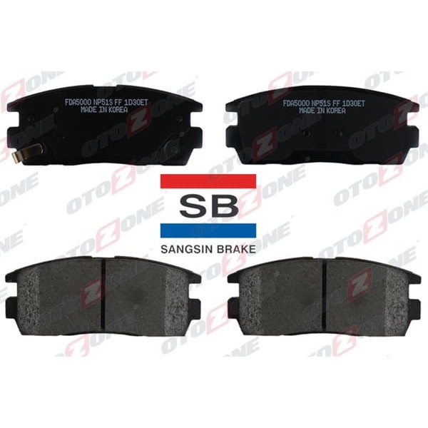 OTOZONE FDA5000 Arka Balata Antara 2.4-3.2 V6-2.0 Cdtı 5.06 -Captiva 06.06 Gdb1716 Gdb1716-Lp1988-70 