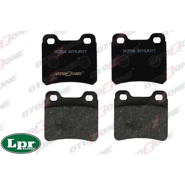 OTOZONE FDA5002 Arka Balata Vectra A 88-95 Astra F 94-98 Calıbra A 90-97 Kadett E 86-91 Saab 900 93-