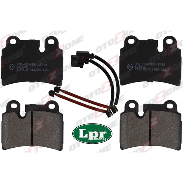 OTOZONE FDA7015 Arka Fren Balatası Touareg-Q7-Cayenne 2004-2010