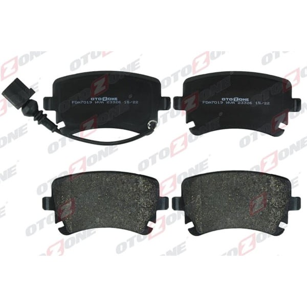 OTOZONE FDA7019 Arka Balata VW Transporter T5 03 09 A4 04-09 A6 04-11 A8 03-10 Fişsiz 