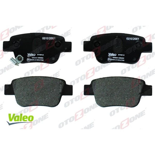 OTOZONE FDA8002 Arka Balata Avensis 1.8-2.0-2.4 03 Corolla 4.04 Gdb3337 Gdb3337-Lp1785-7071065
