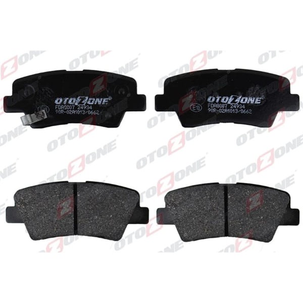 OTOZONE FDA8007 Arka Balata İ30 11 İ30 Cw 12 İ30 Coupe 13 Kia Ceed 1.4-1.6-1.6 Gdi-1.4 CRDI-1.6 CRDI