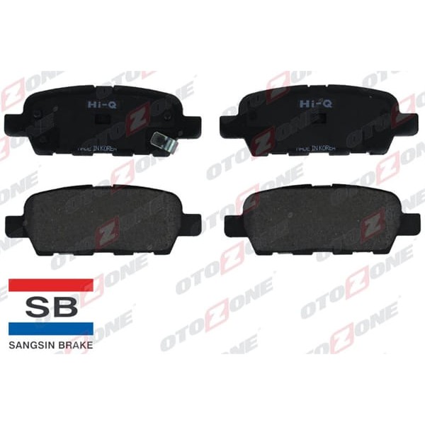 OTOZONE FDA9009 Arka Balata Nissan Xtrail 2.0-2.2DCI 01 Infiniti Fx35 3.5 03 Fx45 4.5 03 Gdb3294 Gdb
