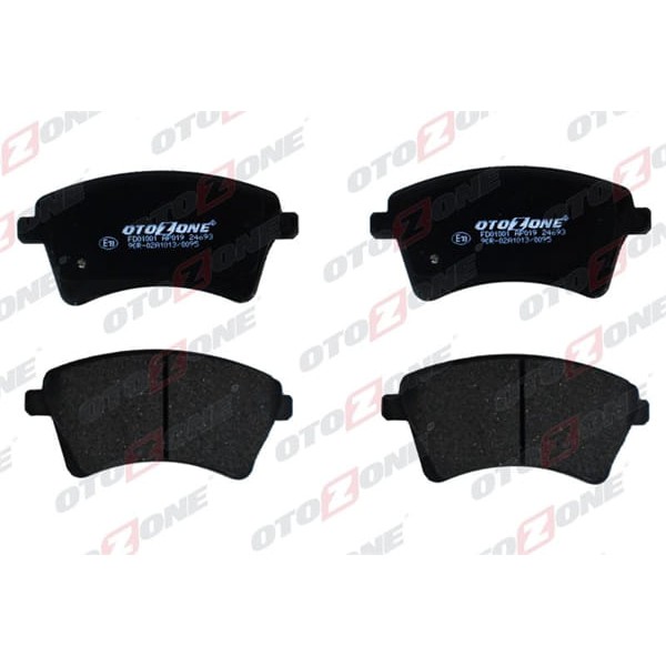 OTOZONE FDO1001 Ön Balata Kng III 1.6 16V-1.5 DCI 02/08 Mercedes Cıtan 12 Gdb1785 Gdb1785-Lp2078-701 