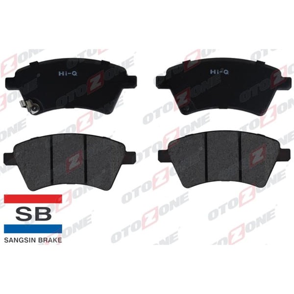 OTOZONE FDO1004 Ön Balata Kng III Yeni Model 09 -Sedıcı 1.6 16V-1.9 D-Mtj 06/06 Suzuki Sx4 6.06 Gdb1 