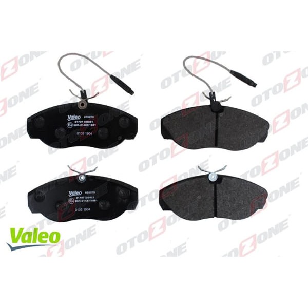 OTOZONE FDO2009 Ön Balata Fişli Boxer-Ducato-Jumper 1400Kg 94-02 Gdb1105 Gdb1105-Lp0877-7027050 