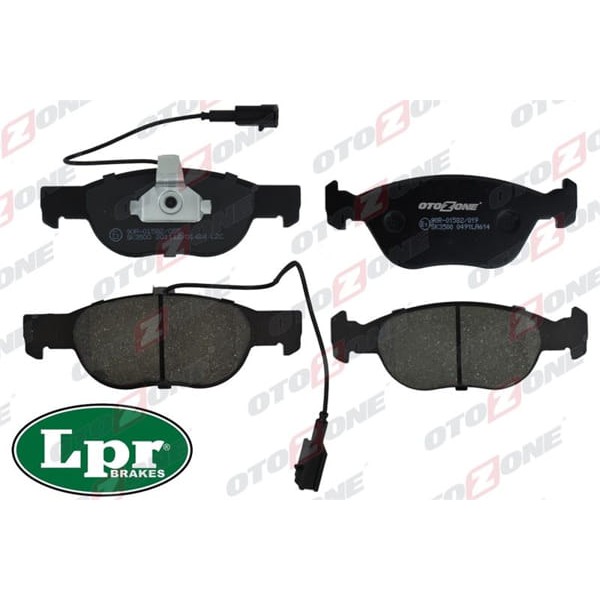 OTOZONE FDO2015 Ön Balata Fişli Marea 1.4-1.6 96 Alfa 145 146 1.4 1.6 Gdb1291 Gdb1291-Lp1585-7025020