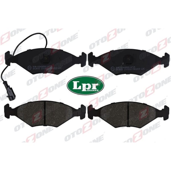 OTOZONE FDO2019 Ön Balata Palio 1.6 16V-Palio Weekend 1.2-1.7Td-Albea 1.4-1.6 16V 96 Gdb1340 Gdb1340