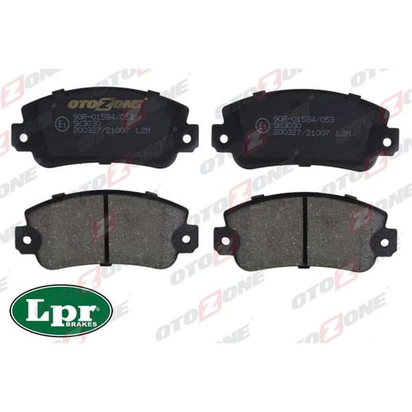 OTOZONE FDO2029 Ön Balata Panda 650 96-95 -Uno 60 85-89 -Uno 70 85-89 -Ibiza 1.2-1.5-1.7 85-93 Gdb29