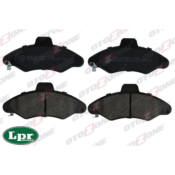 OTOZONE FDO3001 Ön Balata Fişli Escort IV-V 95 Gdb1349 Gdb1349-Lp1139-7037160 