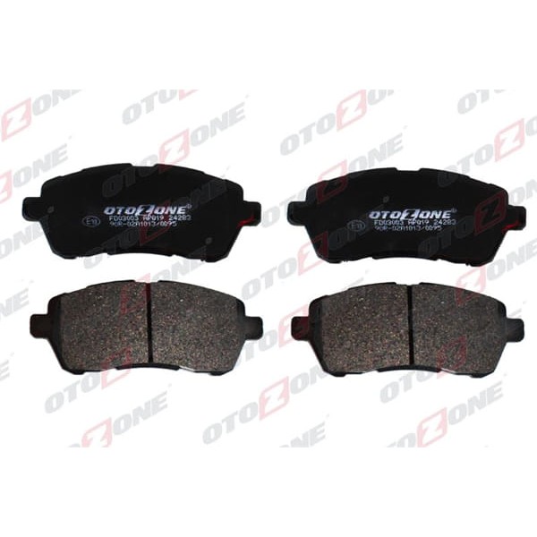 OTOZONE FDO3003 Ön Balata Fiesta VI 1.4-1.6 TDCI 08 Swift 10 Materıa 06 Mazda II 07 Gdb3437 Gdb3437-