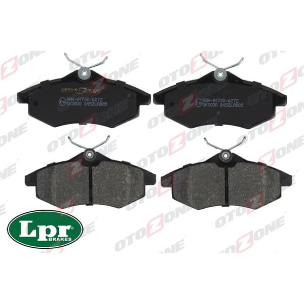 OTOZONE FDO4004 Ön Balata C2 03 C3 1.1İ.1.4 HDI.1.4İ 02 K.C Tip Gdb1495 Gdb1495-Lp565-7050210