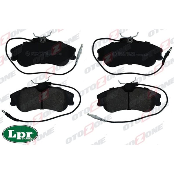 OTOZONE FDO4022 Ön Balata Partner-Berlingo 07/96 Xsara 04/97 P306 05/93-05/01 Fişli Gdb1260 Gdb1260- 