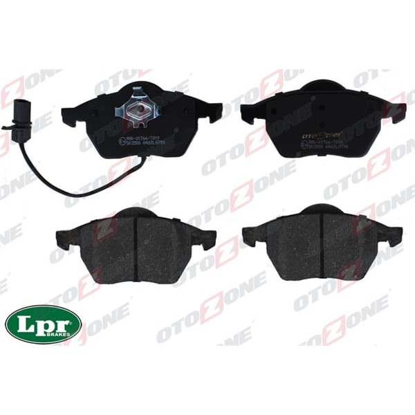 OTOZONE FDO7013 Ön Balata Fişli Büyük Tip Passat-A4-A6 97-04 Gdb1307 Gdb1307-Lp1687-7075118 