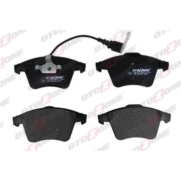 OTOZONE FDO7017 Ön Balata Fişli Transporter T5 16 Jant Yeni Model Kalın 03 Gdb1555 Gdb1555-Lp1914-70